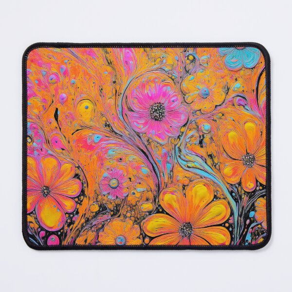 Item preview, bright flowers in boho style designed and sold by Pr7em.