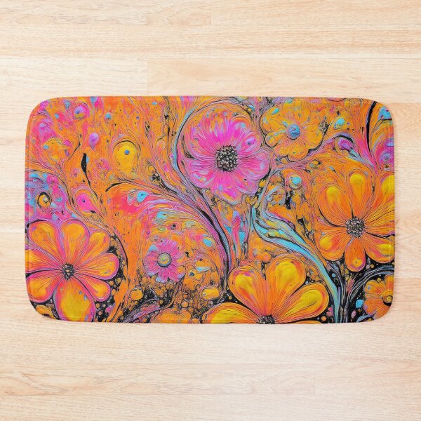 Item preview, bright flowers in boho style designed and sold by Pr7em.