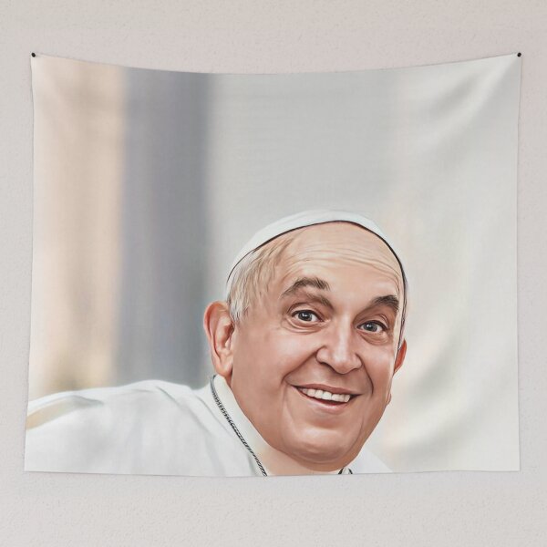 Item preview, Pope Francis smile designed and sold by SolracSier.