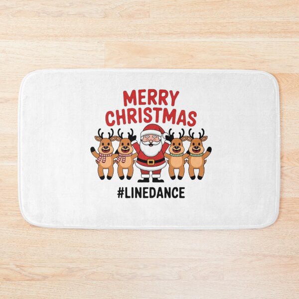 Item preview, Merry christmas linedance Cowboy boots Dance floor designed and sold by BHMARTS.