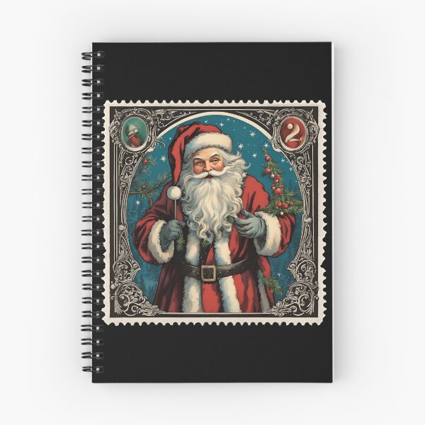 Item preview, Timeless Christmas Santa Claus Stamp designed and sold by Vintagestamps.