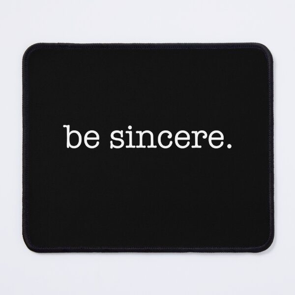 Item preview, Be Sincere Inspirational Minimalist Leadership Virtue  designed and sold by The Junto Shop.