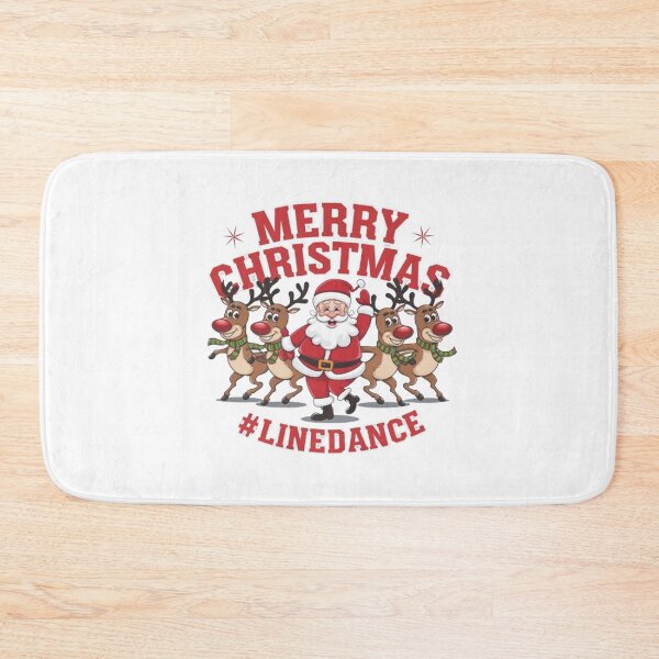 Item preview, Merry christmas linedance Cowboy boots Dance floor designed and sold by BHMARTS.
