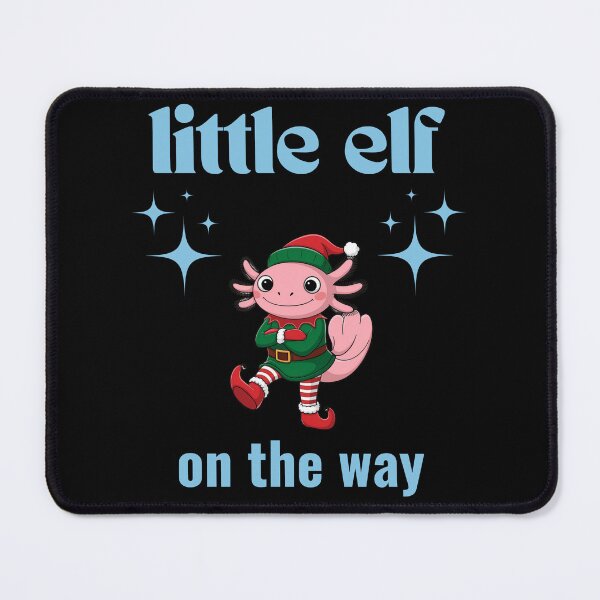 Item preview, Happy Axolotl, Little elf on the way, Baby announcement designed and sold by KolorellaS.