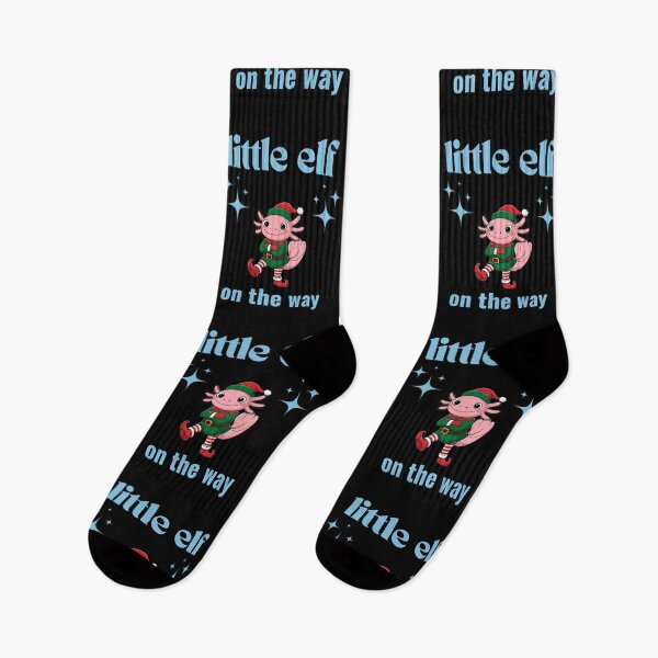Item preview, Happy Axolotl, Little elf on the way, Baby announcement designed and sold by KolorellaS.