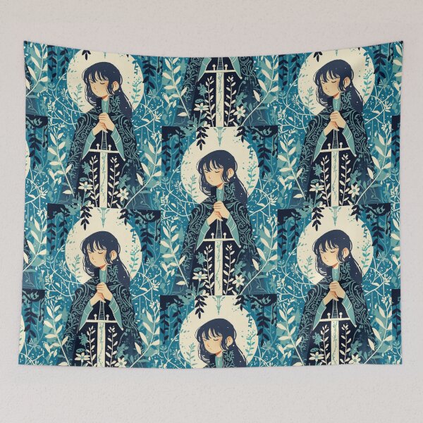 Artikelvorschau, 'Das Schwert' Anime-Tarot inspirierte Karte entworfen und verkauft von MendaciousMina.