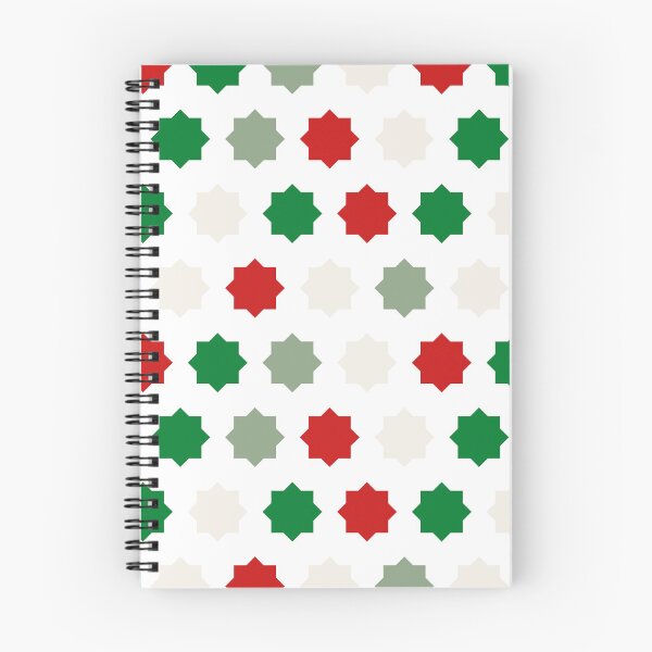 Item preview, Green Red Moroccan Tile Pattern - Zelij designed and sold by ANZI-Shop.