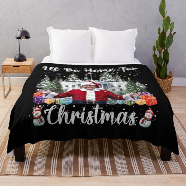 Item preview, I'll Be Home For Christmas Funny Santa Claus Trump 2024 designed and sold by vifernndan.