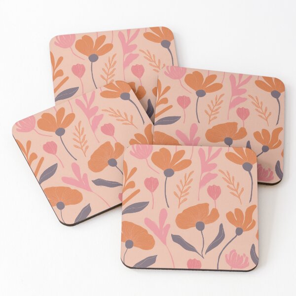Item preview, pastel flowers in boho style designed and sold by PR7M.