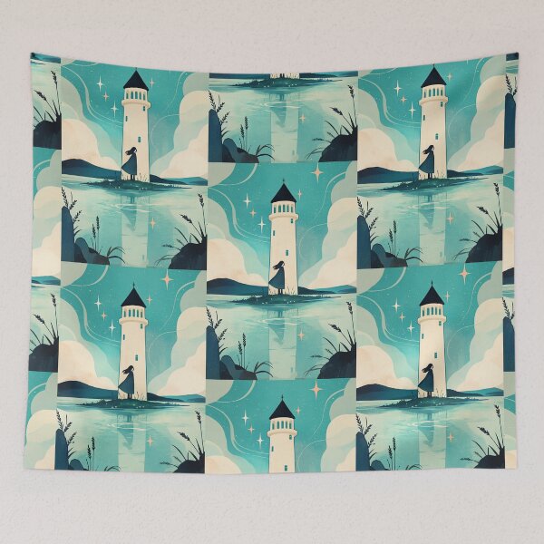 Item preview, 'The Tower' Anime tarot inspired card designed and sold by MendaciousMina.