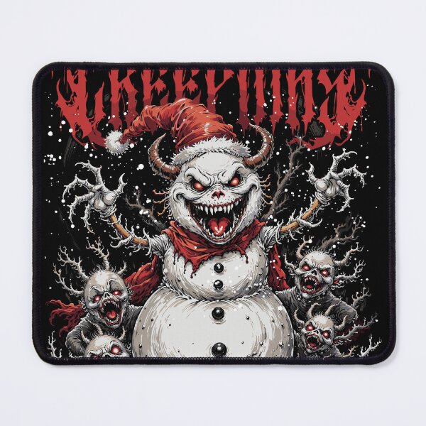 Item preview, Merry Creepmas Horror Scary Snowman designed and sold by Tokyo Retro.