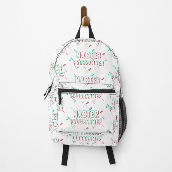 Item preview, Master Programmer Glitch Pixel white white designed and sold by Warrioll.