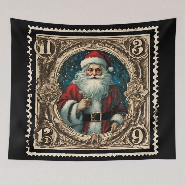 Item preview, Classic Christmas Journey Santa Claus  designed and sold by Vintagestamps.