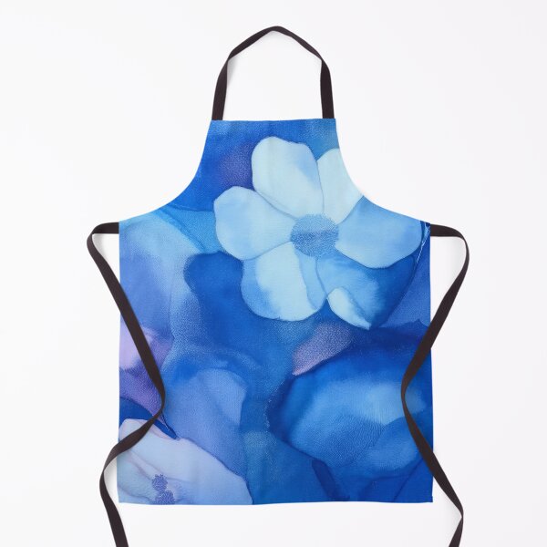 Item preview, aquamarine flowers in boho style designed and sold by Pr7em.