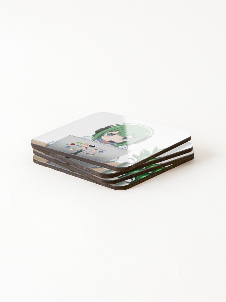 Thumbnail 4 of 5, Coasters (Set of 4), Code Cutie ?️✨ designed and sold by Timernaut.