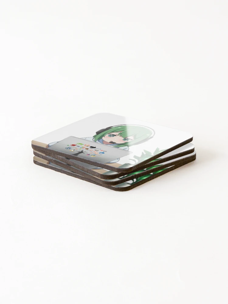 Thumbnail 4 of 5, Coasters (Set of 4), Code Cutie ?️✨ designed and sold by Timernaut.