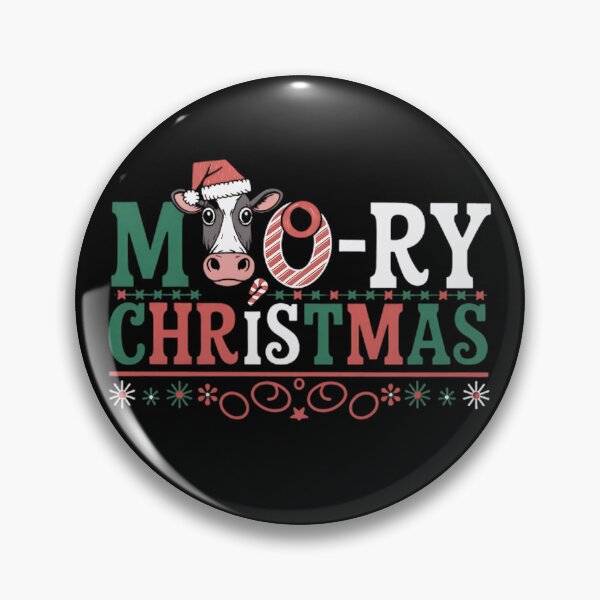 Item preview, Moo-ry Christmas ,Christmas cow  designed and sold by Hotshots Design.