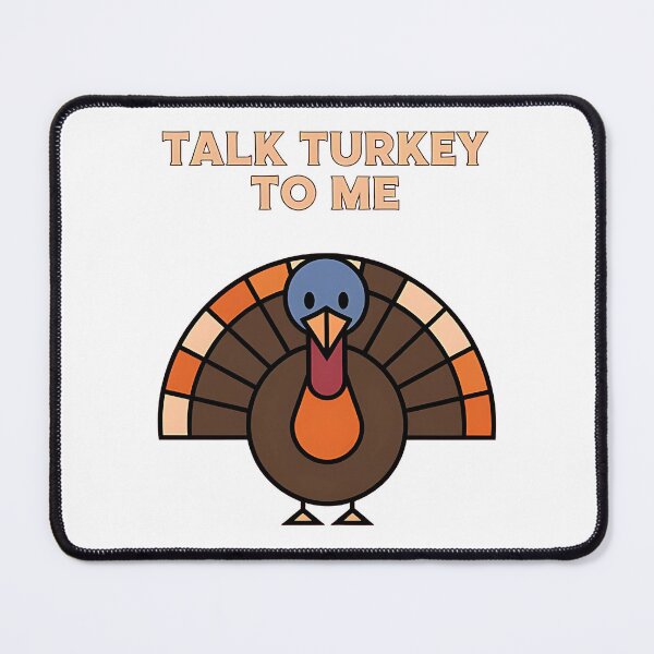 Item preview, Talk Turkey to Me | Fun Turkey Design for Thanksgiving designed and sold by SewRed.