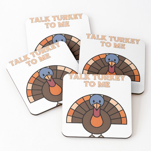 Item preview, Talk Turkey to Me | Fun Turkey Design for Thanksgiving designed and sold by SewRed.