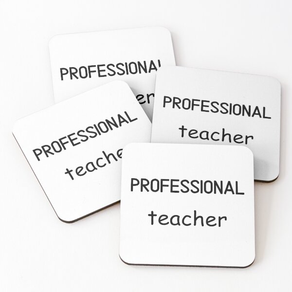 Item preview, Professional Teacher - black designed and sold by VasInd.
