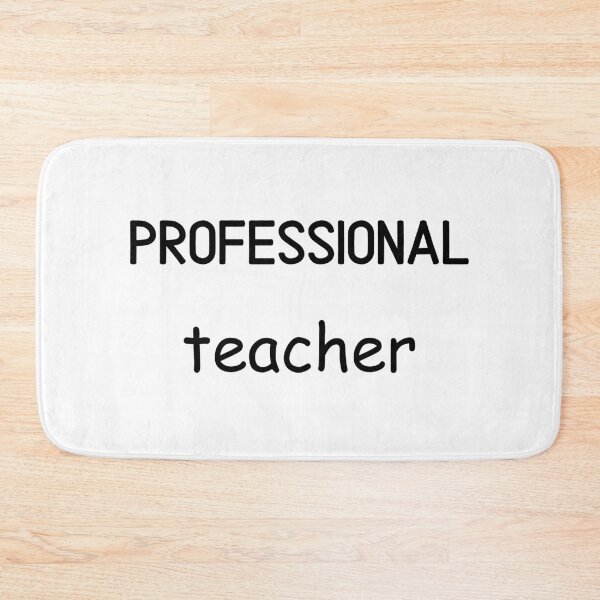 Item preview, Professional Teacher - black designed and sold by VasInd.
