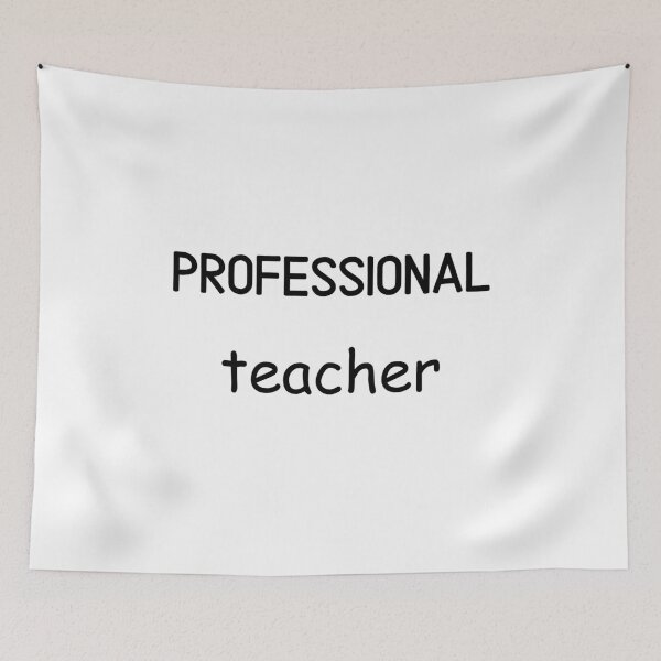 Item preview, Professional Teacher - black designed and sold by VasInd.