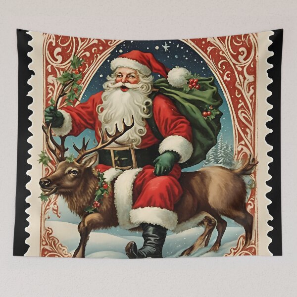 Item preview, Timeless Christmas: Santa and His Sleigh designed and sold by Vintagestamps.