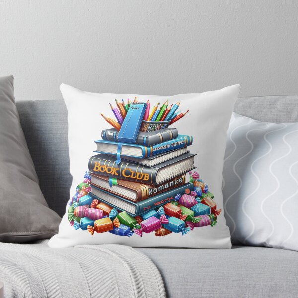 Item preview, "Book Club" Stacked Books designed and sold by MudcreekDesign.