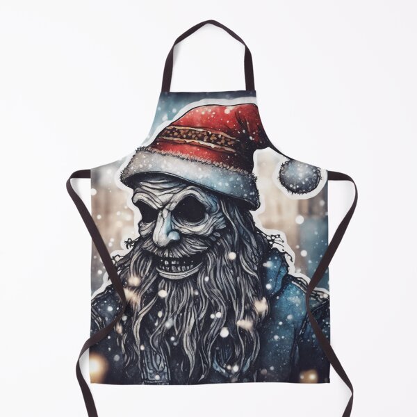 Item preview, Christmas and Holiday Evil Santa - Watercolor & Ink 3 designed and sold by KBMediaArt.