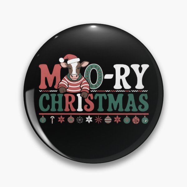 Item preview, Christmas cow| , moo-ry Christmas designed and sold by Hotshots Design.