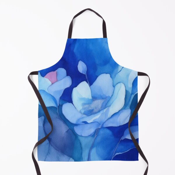 Item preview, aquamarine flowers in boho style designed and sold by Pr7em.