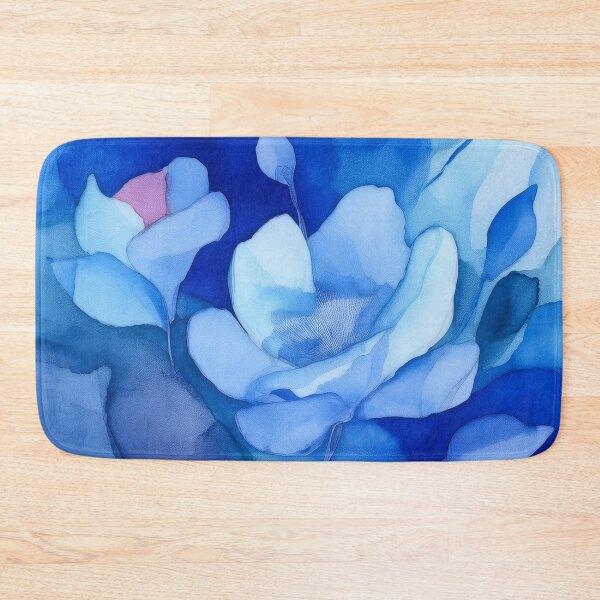 Item preview, aquamarine flowers in boho style designed and sold by Pr7em.
