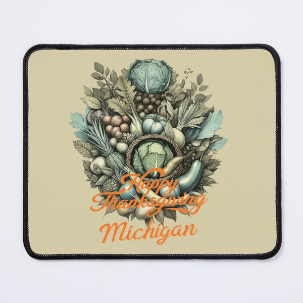 Item preview, Vegan Thanksgiving Michigan enjoy the feast designed and sold by BlackCoralArt.