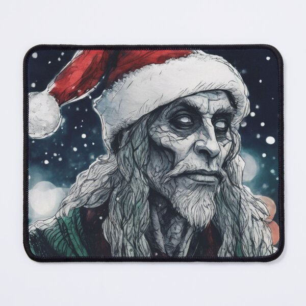 Item preview, Christmas and Holiday Evil Santa - Watercolor & Ink 4 designed and sold by KBMediaArt.