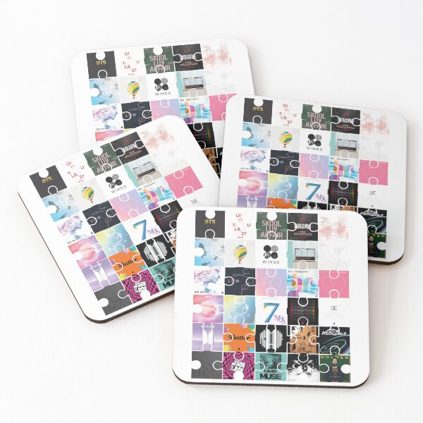 Item preview, diseño de rompecabezas inspirado en los albums del grupo bts designed and sold by mbs-desing.