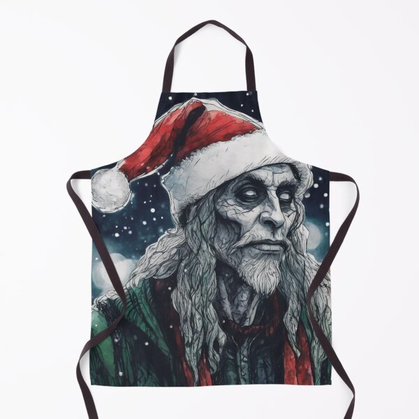 Item preview, Christmas and Holiday Evil Santa - Watercolor & Ink 4 designed and sold by KBMediaArt.
