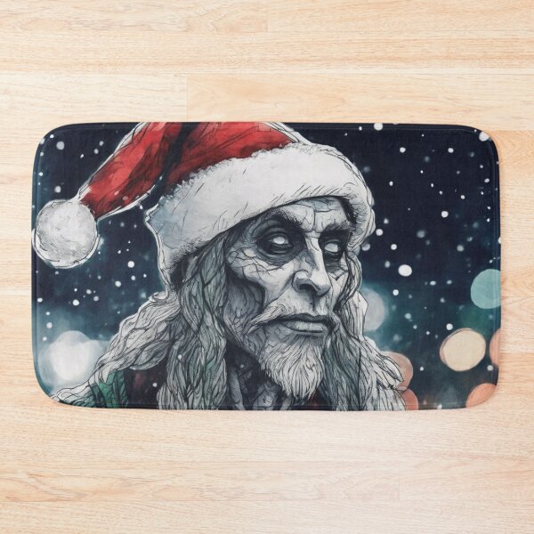 Item preview, Christmas and Holiday Evil Santa - Watercolor & Ink 4 designed and sold by KBMediaArt.