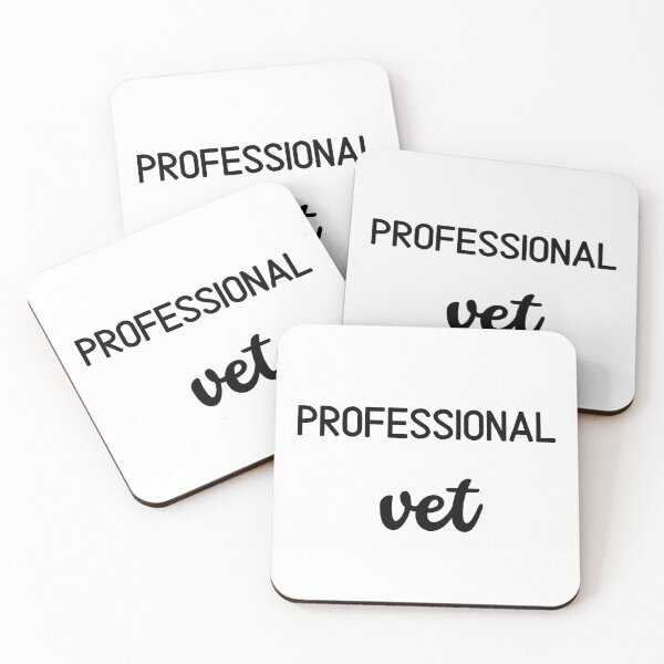 Item preview, Professional Veterinarian - black designed and sold by VasInd.