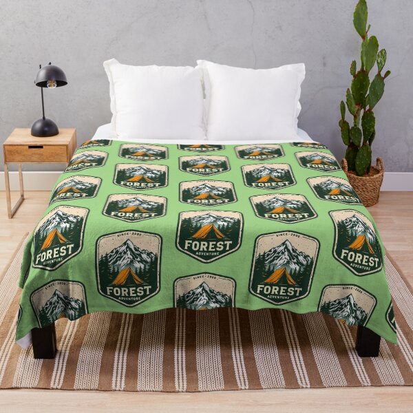 Item preview, Forest Adventure Since 2000 | Vintage Camping Hike Outdoor designed and sold by PurpleLoveStore.
