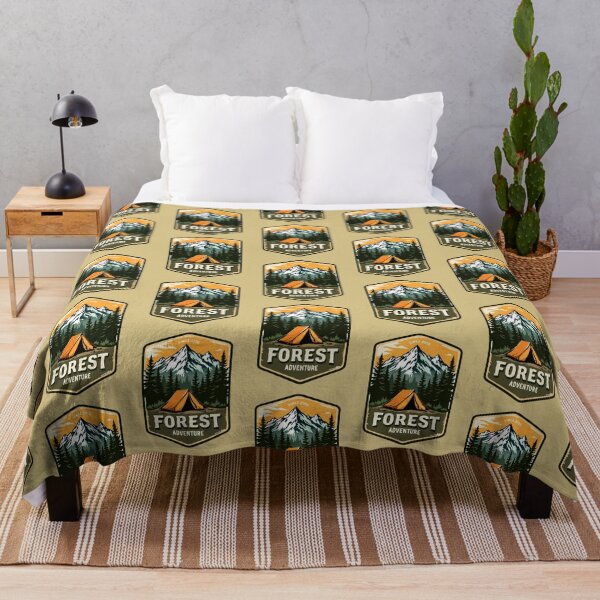 Item preview, Forest Adventure Since 2000 | Vintage Camping Hike Outdoor designed and sold by PurpleLoveStore.