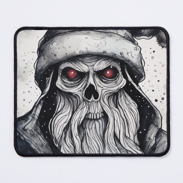 Item preview, Christmas and Holiday Evil Santa - Watercolor & Ink 7 designed and sold by KBMediaArt.