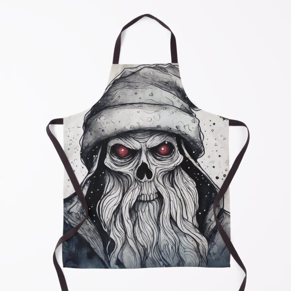 Item preview, Christmas and Holiday Evil Santa - Watercolor & Ink 7 designed and sold by KBMediaArt.