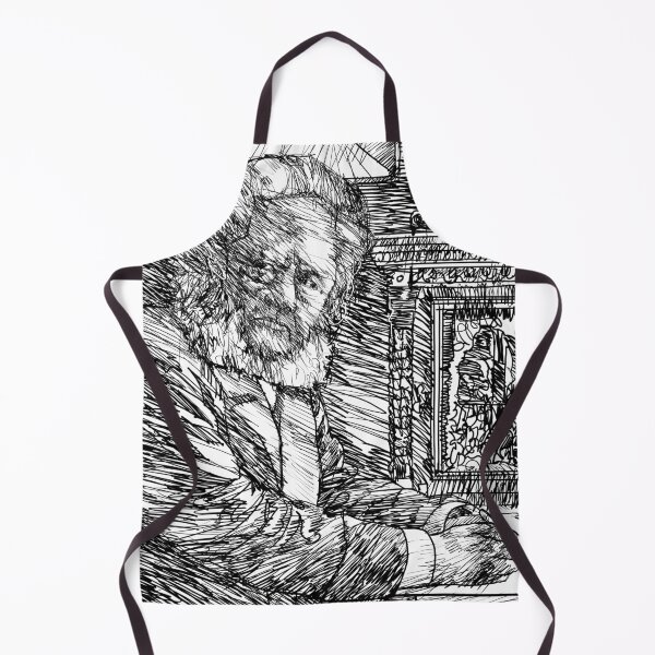 Item preview, HENRIK IBSEN - ink portrait .2 designed and sold by lautir.