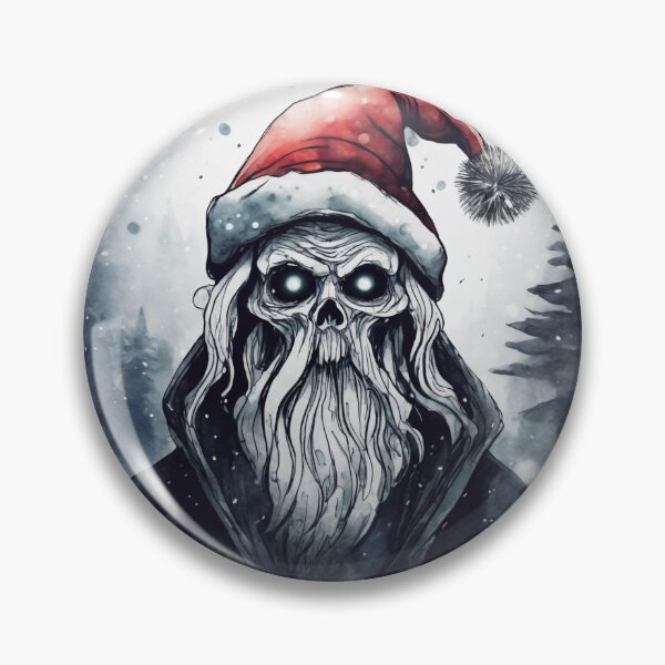Item preview, Christmas and Holiday Evil Santa - Watercolor & Ink 8 designed and sold by KBMediaArt.