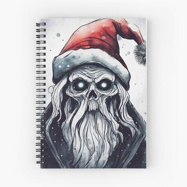 Item preview, Christmas and Holiday Evil Santa - Watercolor & Ink 8 designed and sold by KBMediaArt.
