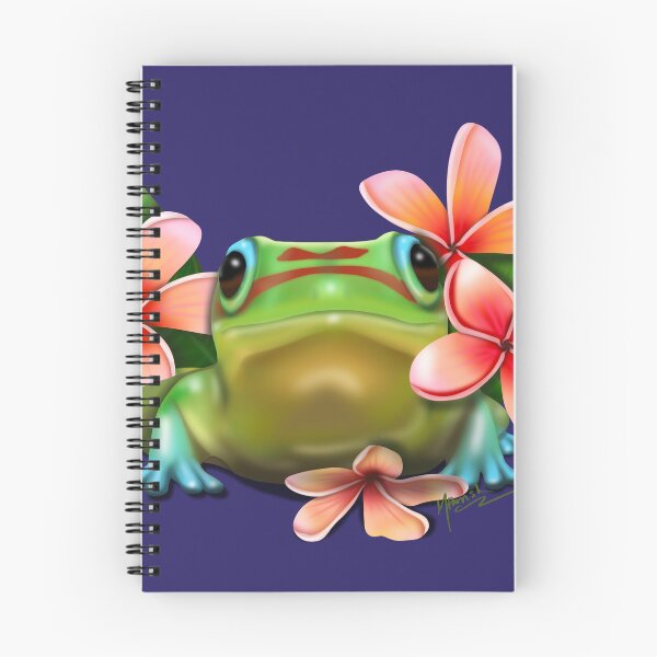 Item preview, Gecko in the Plumerias  designed and sold by ArtbyMparrish .