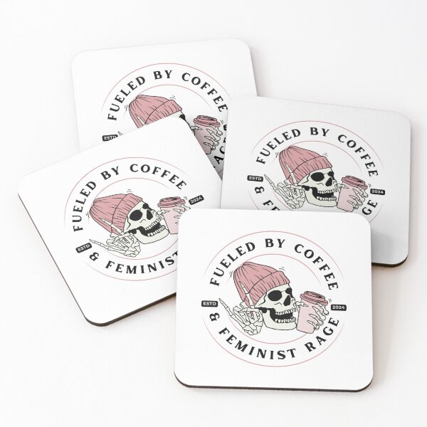Item preview, Fueled by Coffee and Feminist Rage designed and sold by dooddles.
