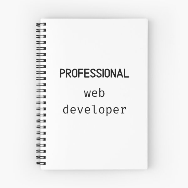 Item preview, Professional Web Developer - black designed and sold by VasInd.