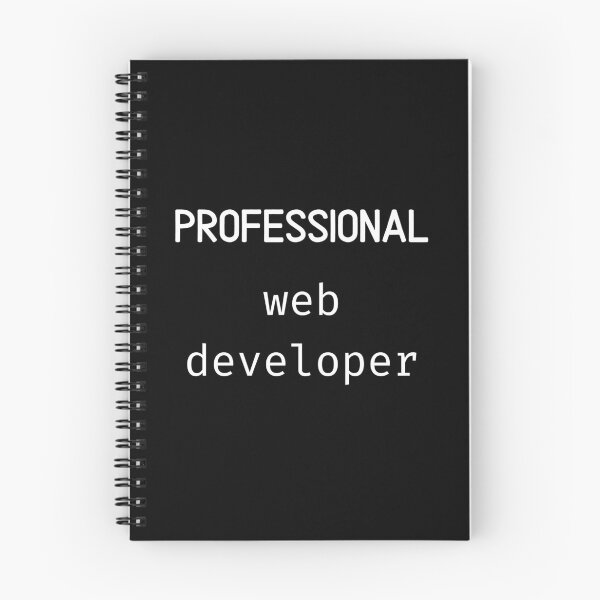 Item preview, Professional Web Developer - white designed and sold by VasInd.