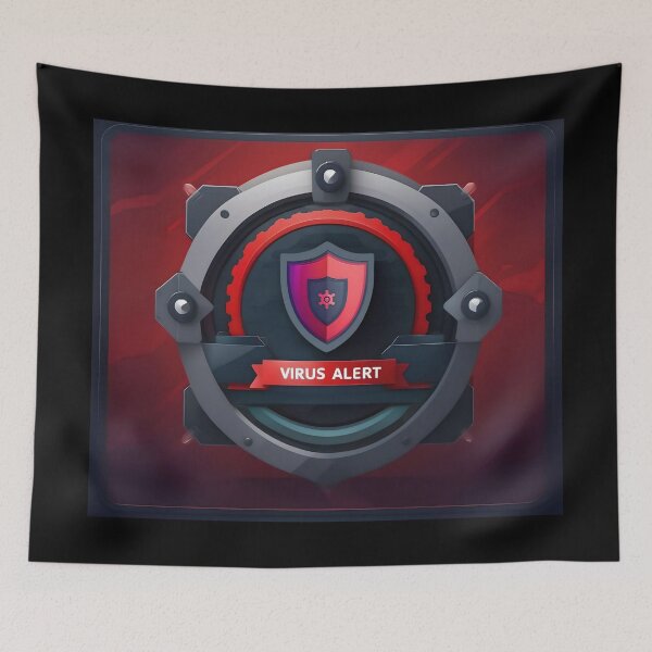 Item preview, Virus alert designed and sold by quasartphil.